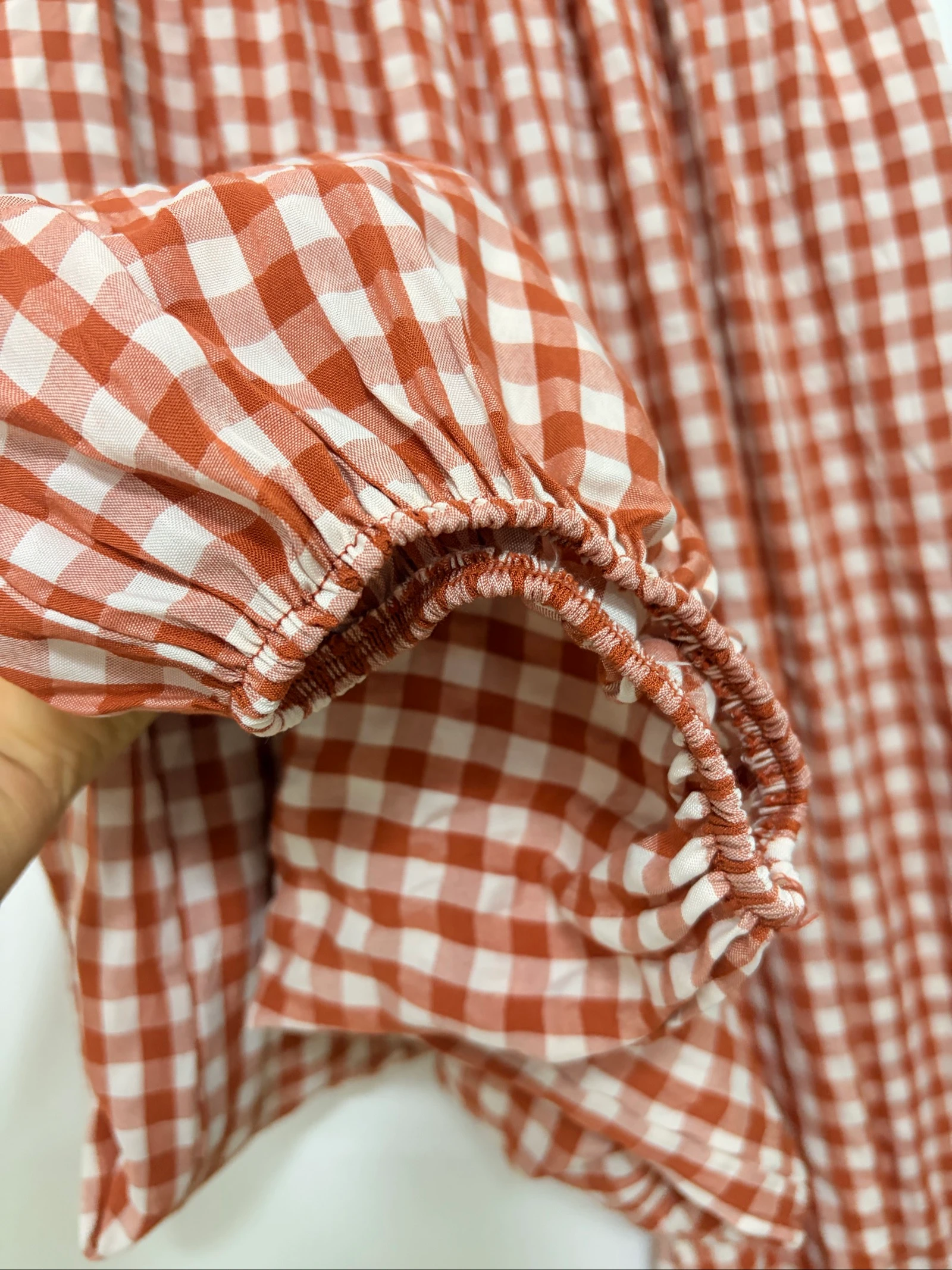 Vichy Checkered Pants – photo 4